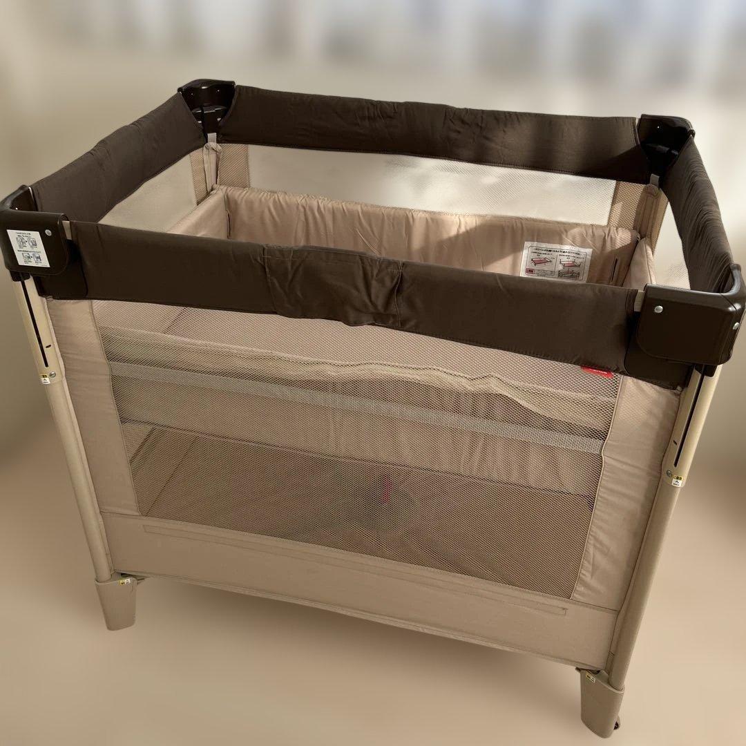 Aprica ココネルエアー ベビーベッド 折りたたみ