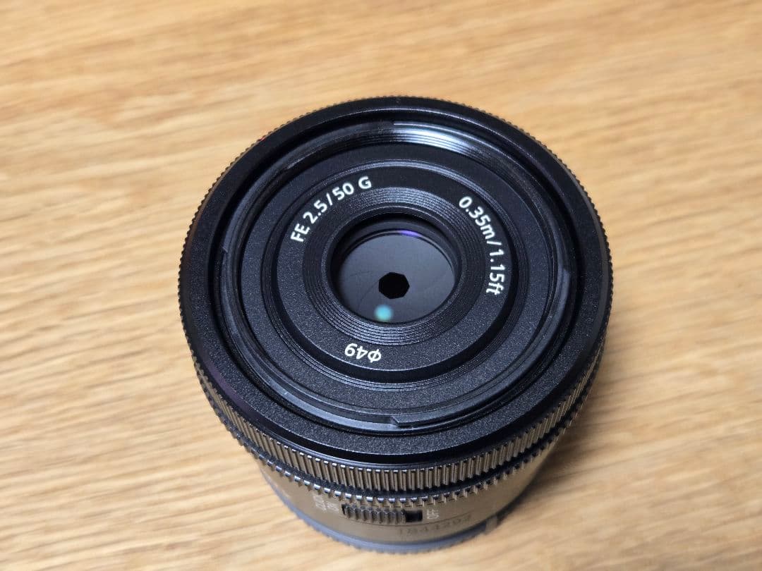 【美品】Sony 50mm F2.5 G レンズ