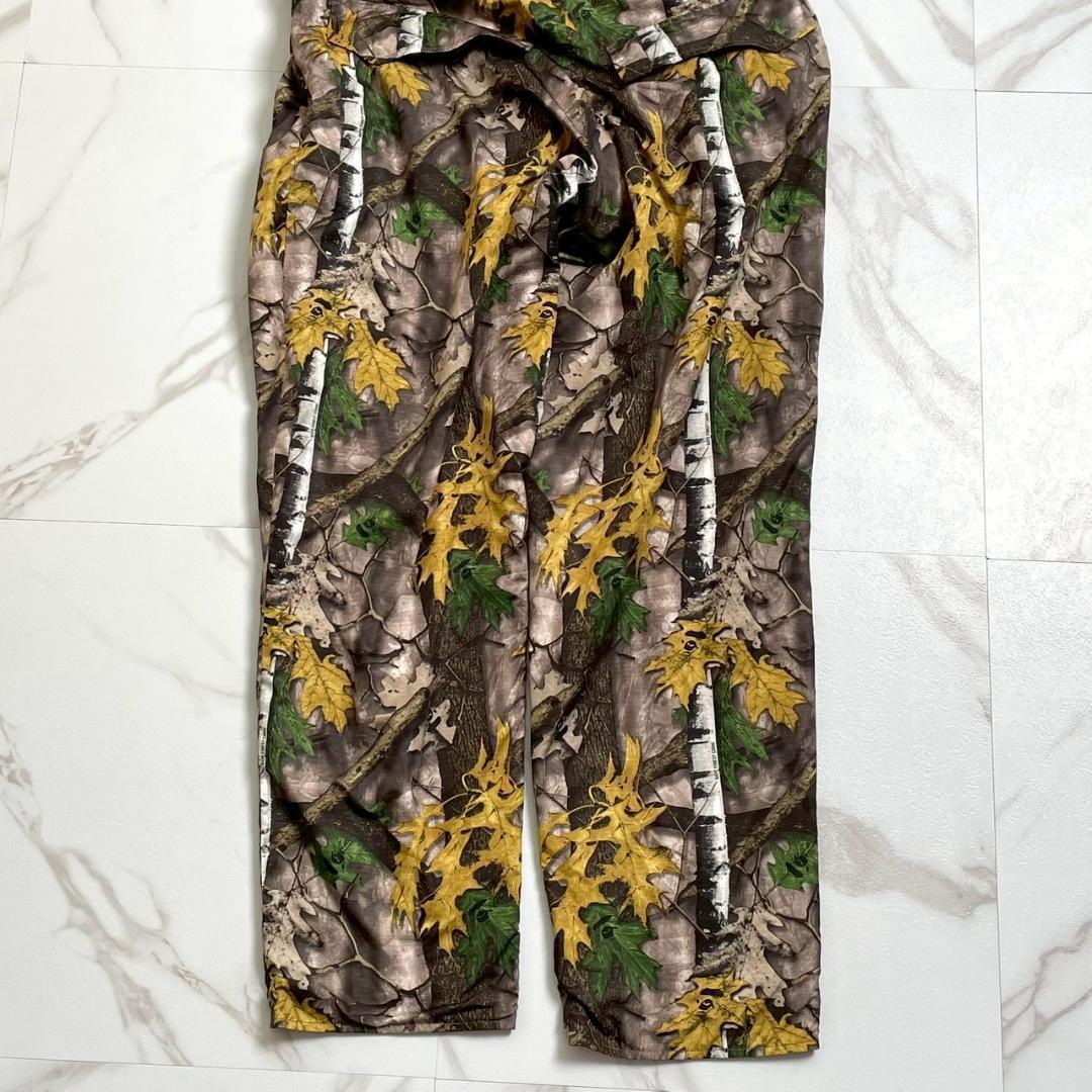 未使用級　アベイシングエイプ　リアルツリー　オーバーオール　カモ柄　ベルト付　L