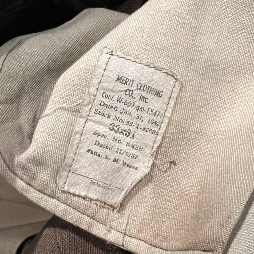40s US ARMY 米軍実物 M37 ウールトラウザーズ vintage