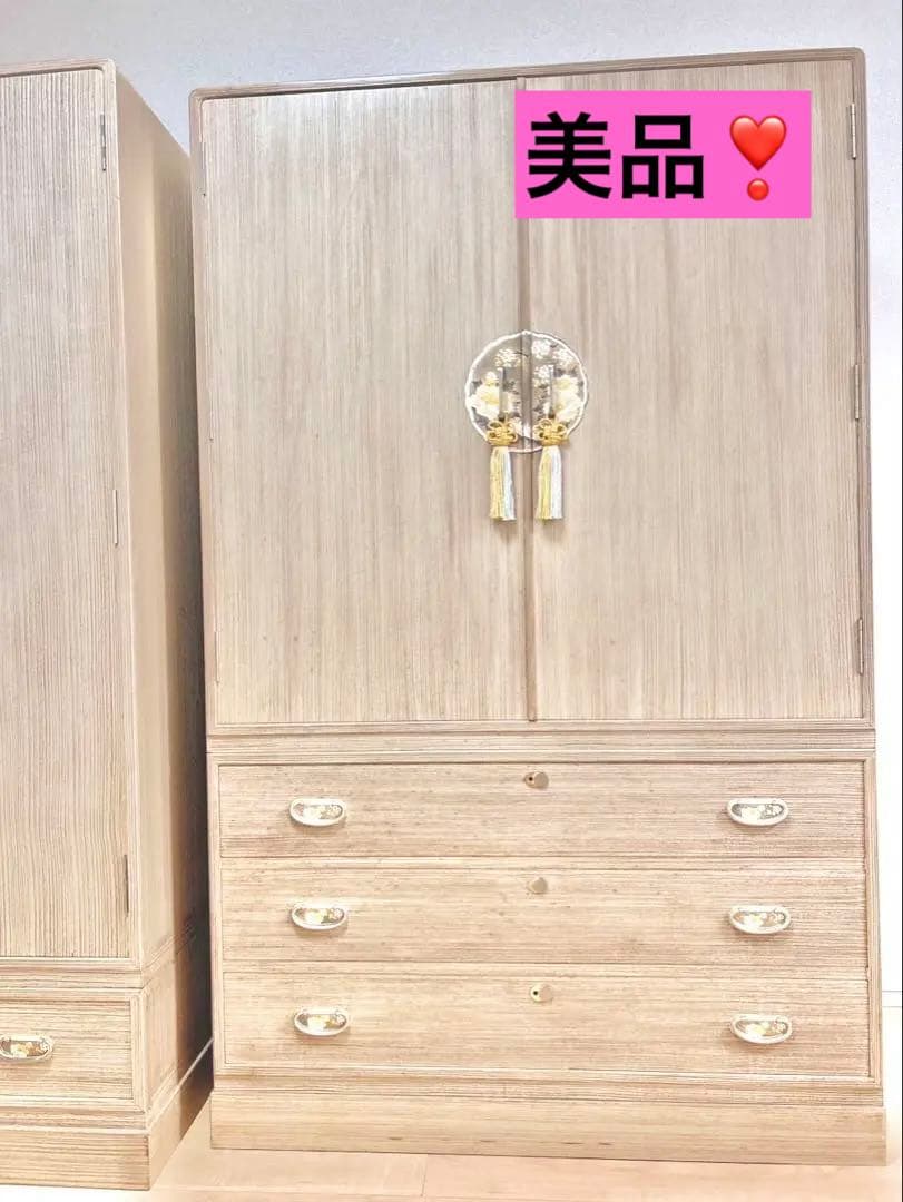 Major　通産大臣指定伝統的工芸品 最高級 加茂桐箪笥　着物　使用感少