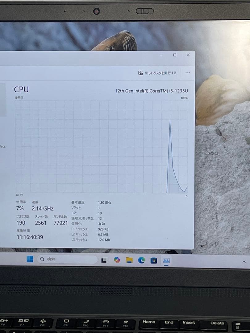 Windowsノート本体 ThinkPad L15 Gen3 i5-1235U 8GB 256GB SSD