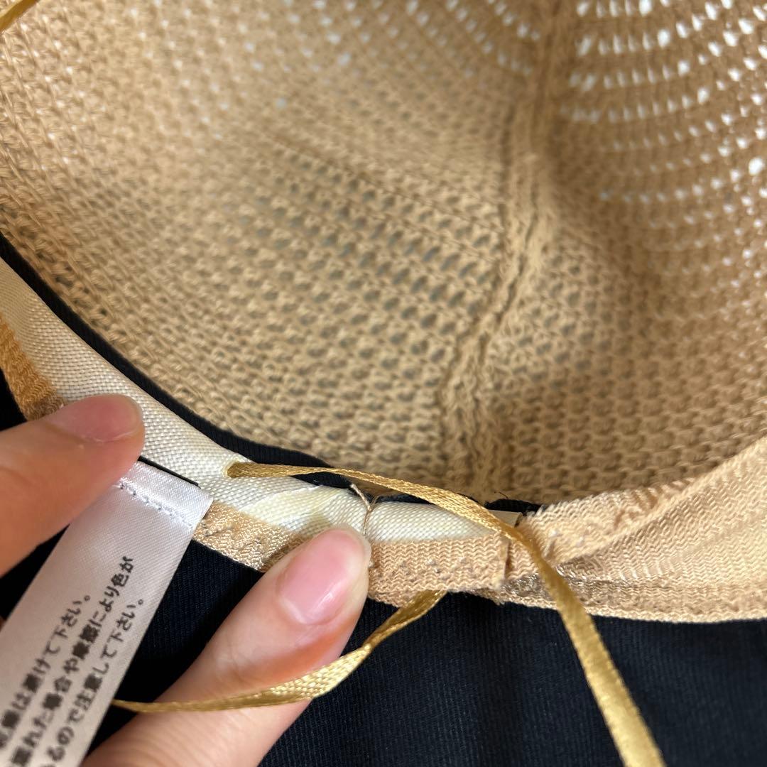 サエラ　ナパタメロー　ハット　麦わら帽子