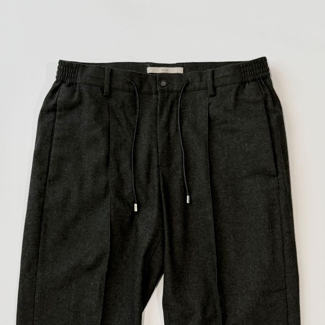 【別注】giabs ジャブス マサッチョ 永久クリース ウールフランネル パンツ