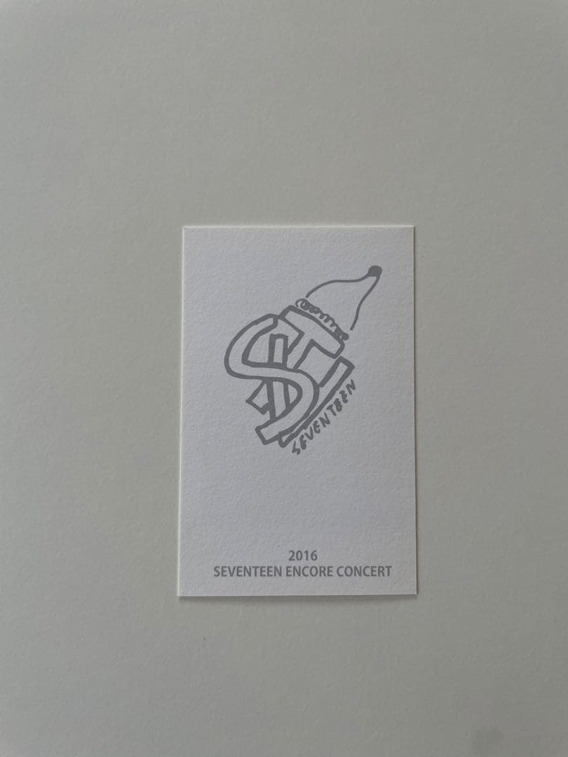 2016 SEVENTEEN ENCORE CONCERT フォトカードセットD