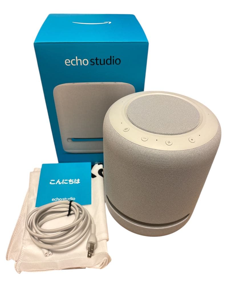 美品　Amazon Echo Studio グレーシャーホワイト