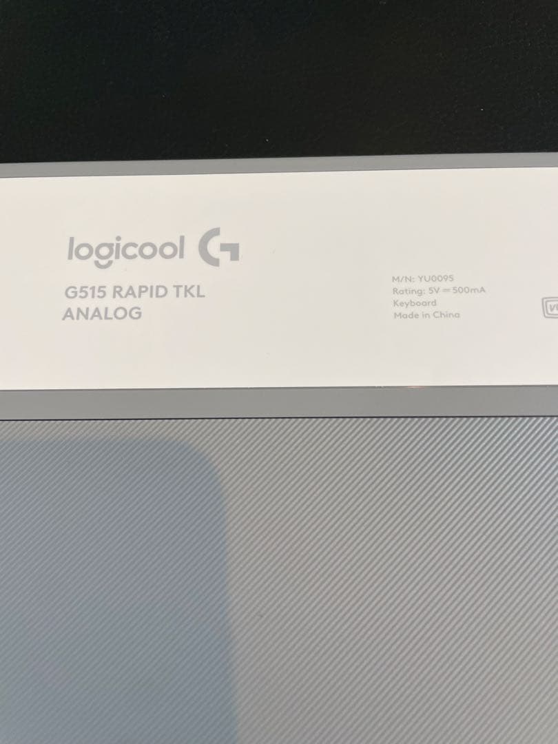 logicool g ラピッドトリガー g515 rapid tkl 薄型