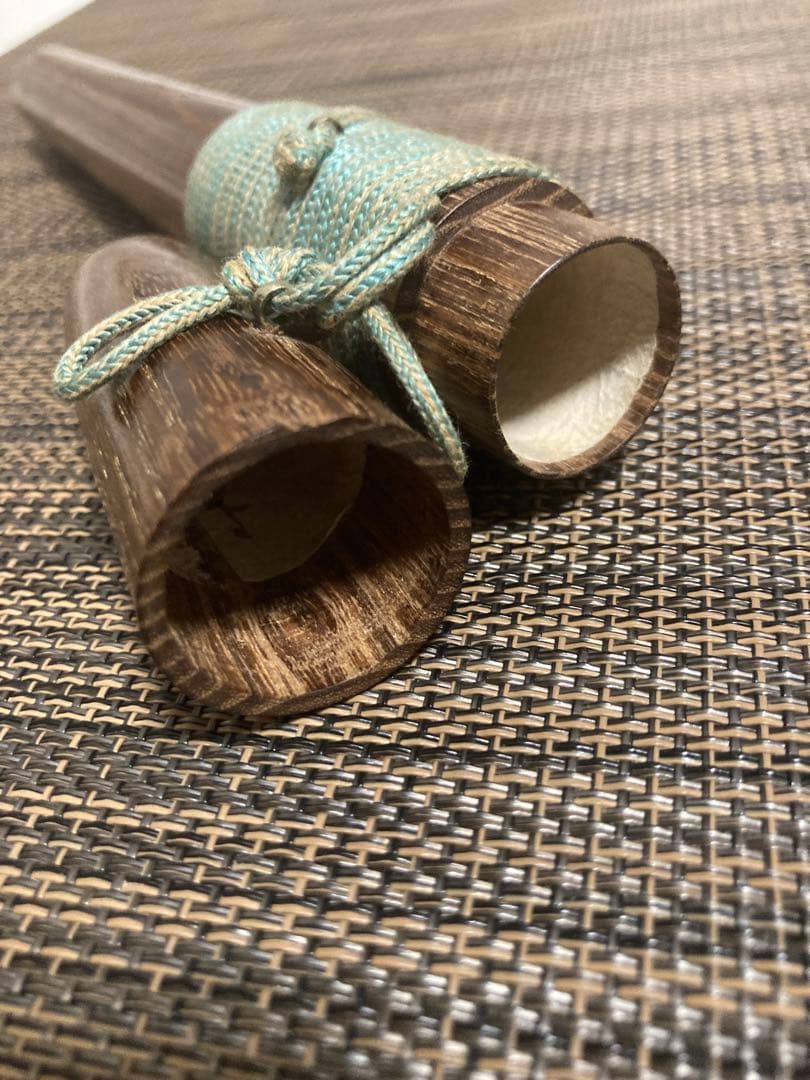 篳篥　単筒　ひちりき　雅楽　本管　越殿楽　道楽