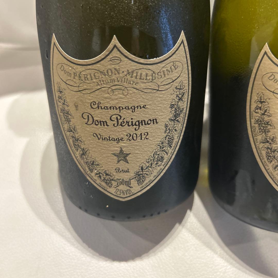 ドン・ペリニョン 2012 ヴィンテージ 750ml２本セット‼️正規品‼️