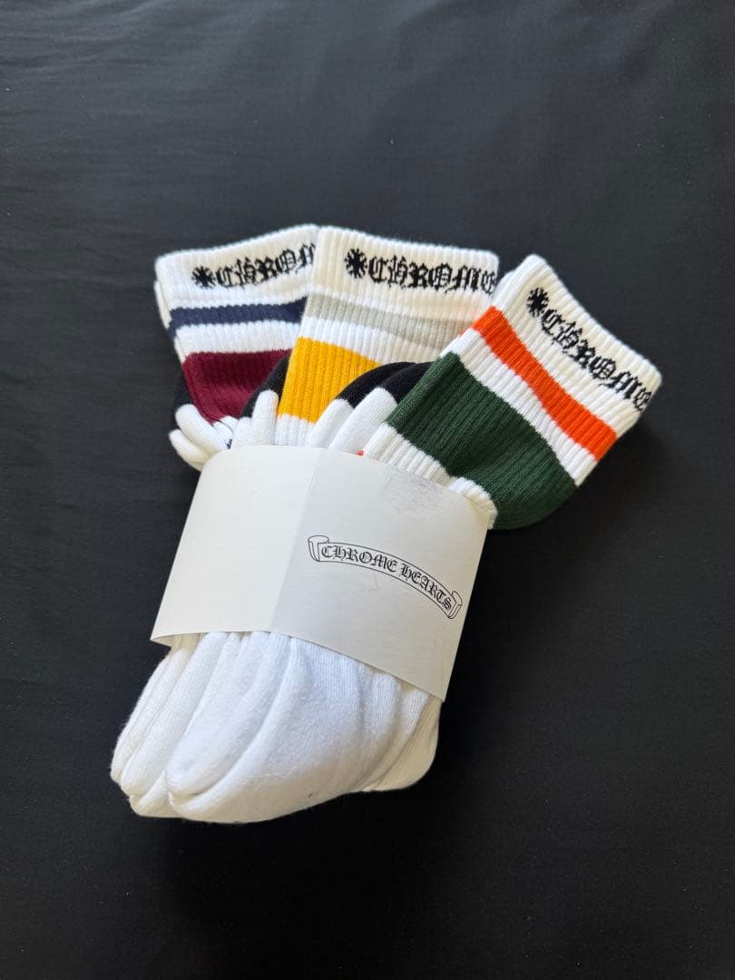 CHROME HEARTS 3足セットソックス