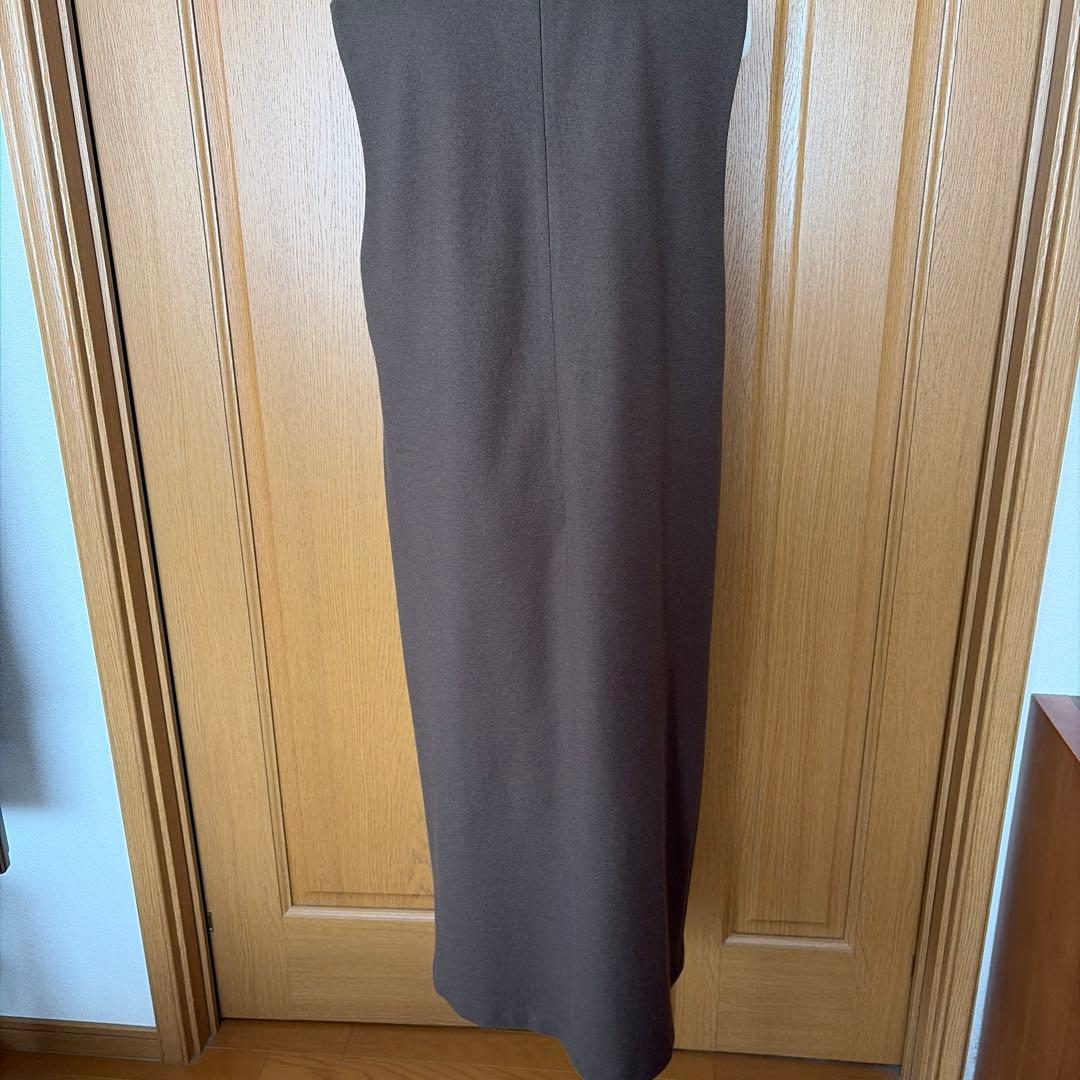 23区★今季物★ ウールミルドジャージー ボックスタック ジャンパースカート