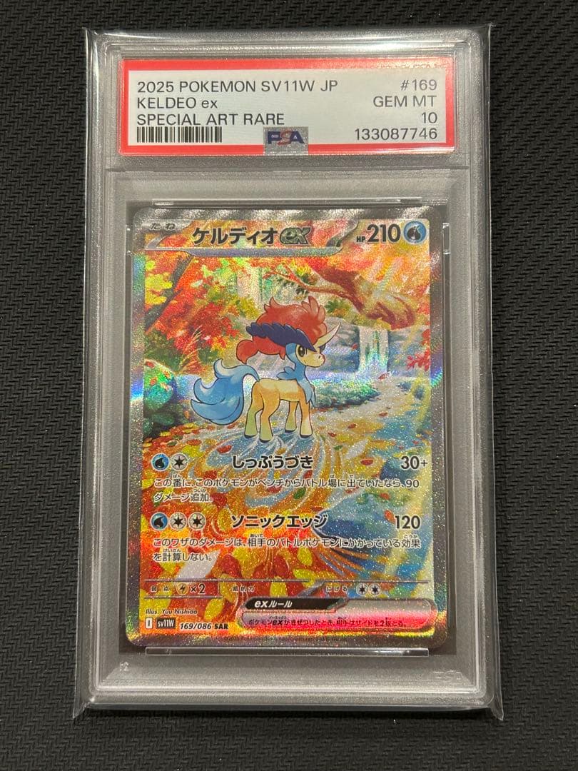 PSA10 ケルディオ 169/086 エルフーン 167/086 SAR