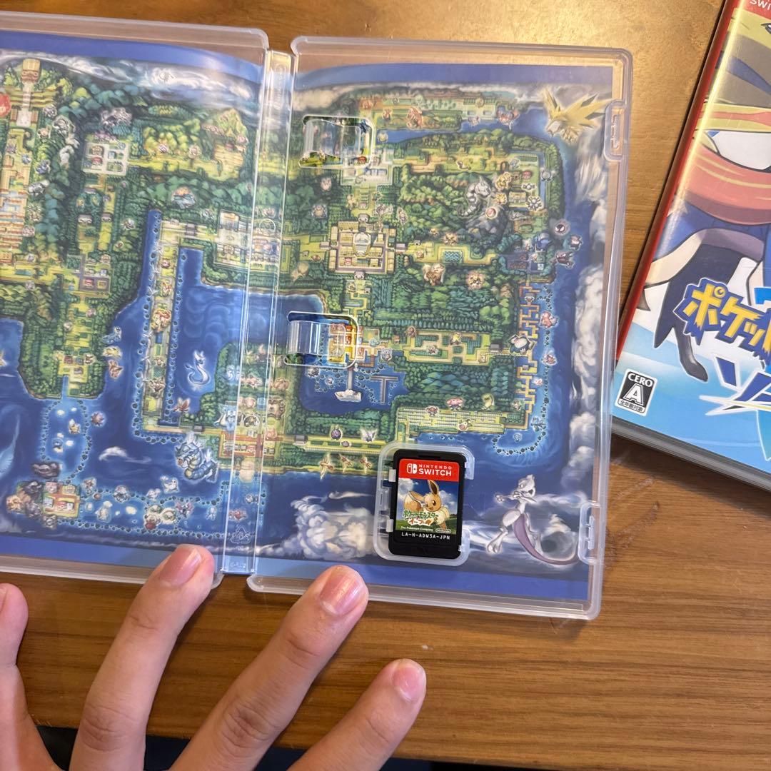 Switchソフト ポケットモンスター レッツゴーイーブイ、ソード、スカーレット
