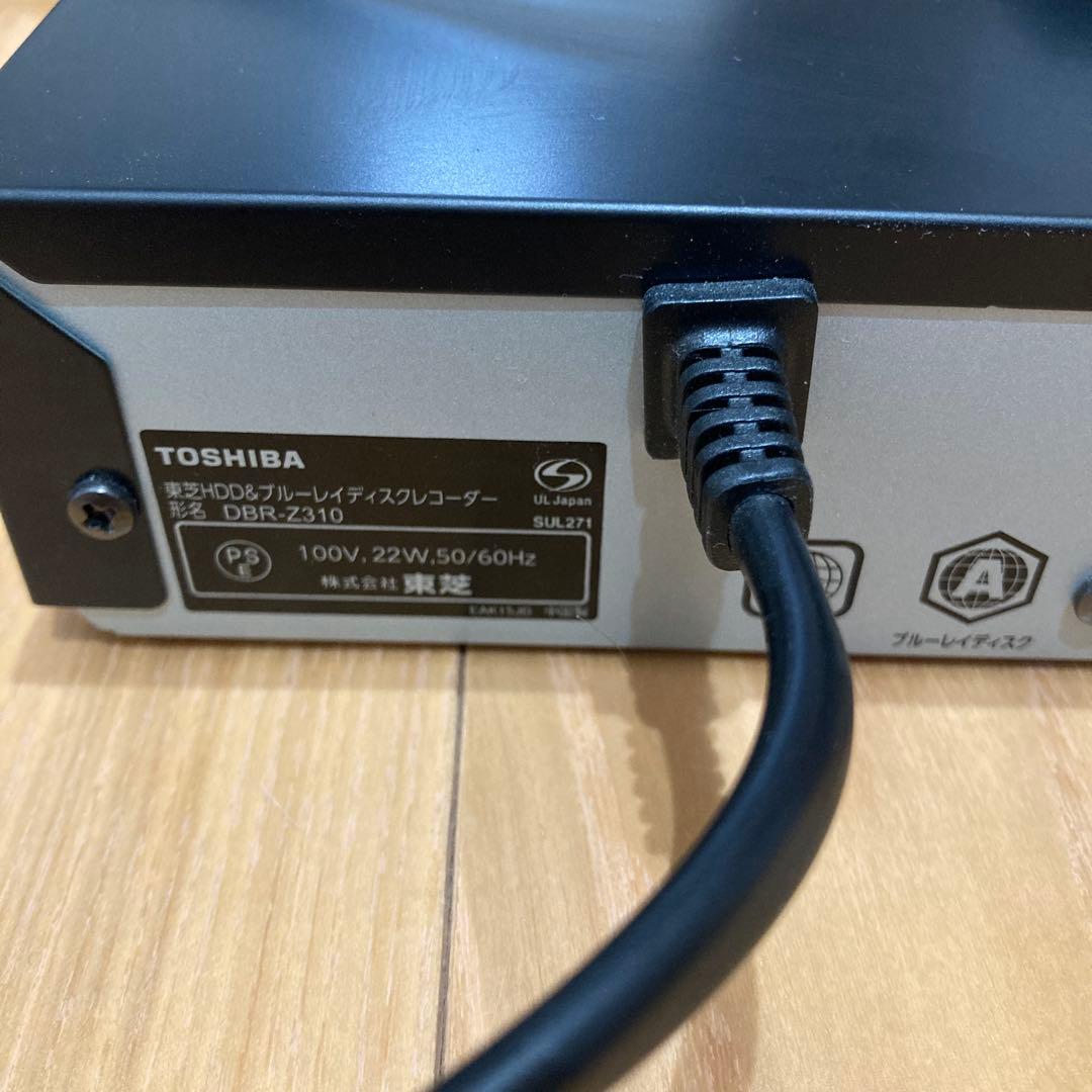 【ジャンク品】REGZA東芝ブルーレイディスクレコーダーDBR-Z310