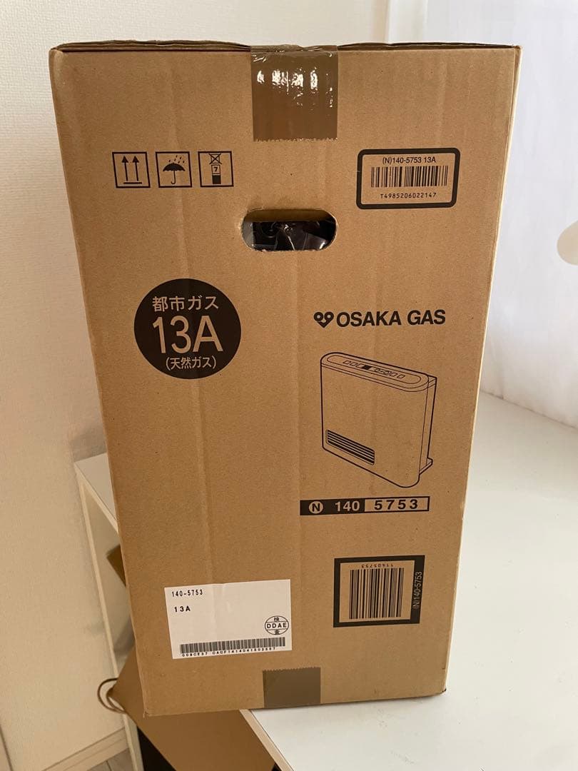 【新品未開封】OSAKA GAS ガスファンヒーター N 140 5753