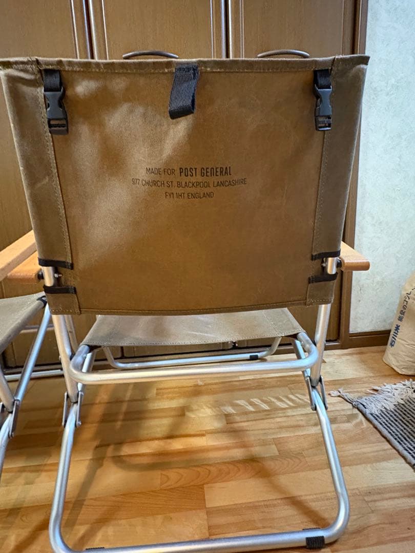 POST GENERAL ローバーチェア WAXED CANVAS ROVER