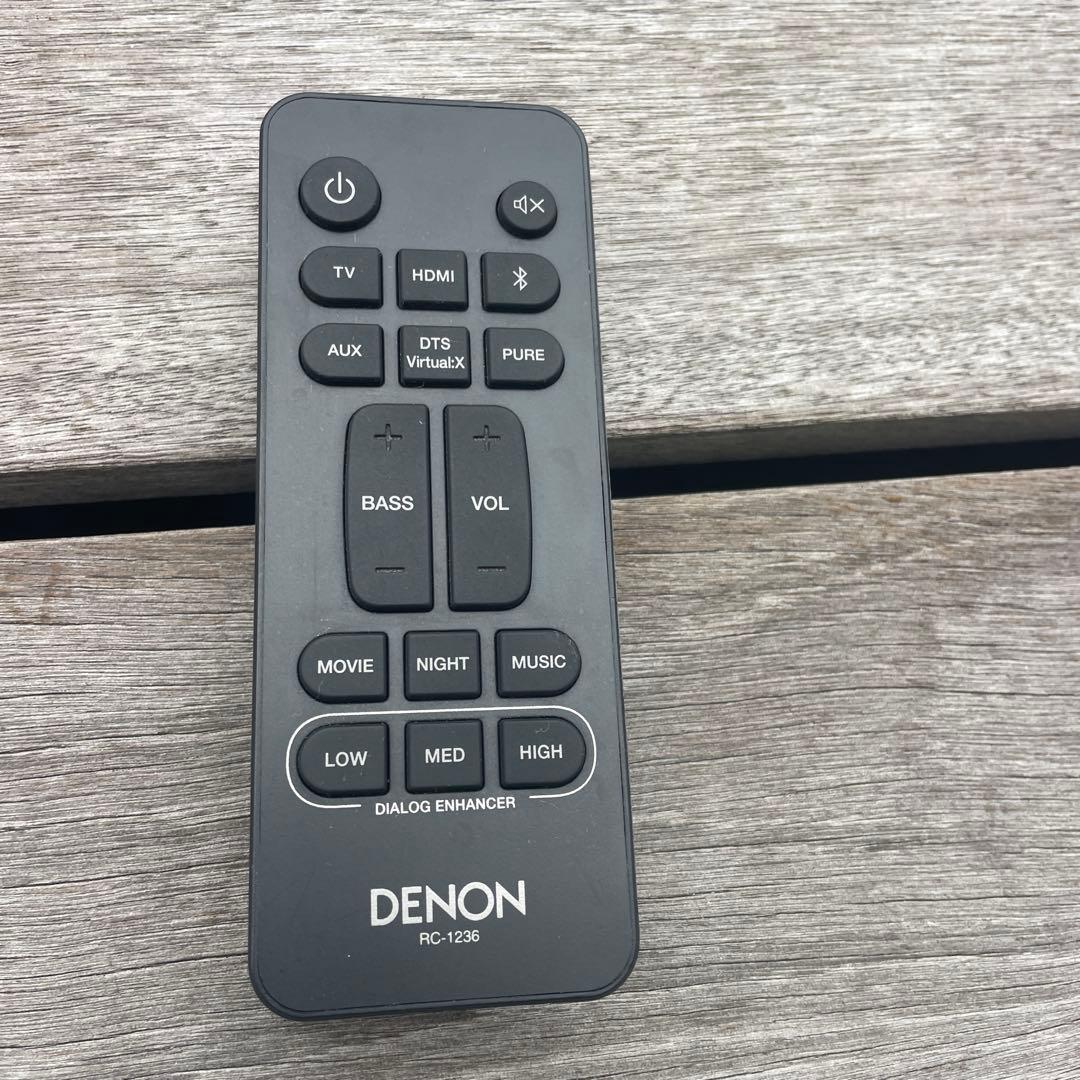 超美品DENON DHT-S216 サウンドバー ブラック