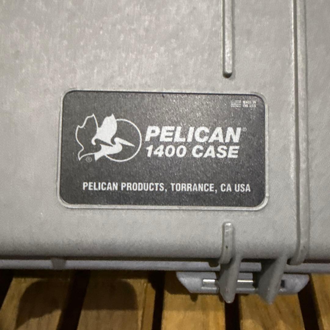 PELICAN CASE 1400 ペリカンケース ハードケース シルバー