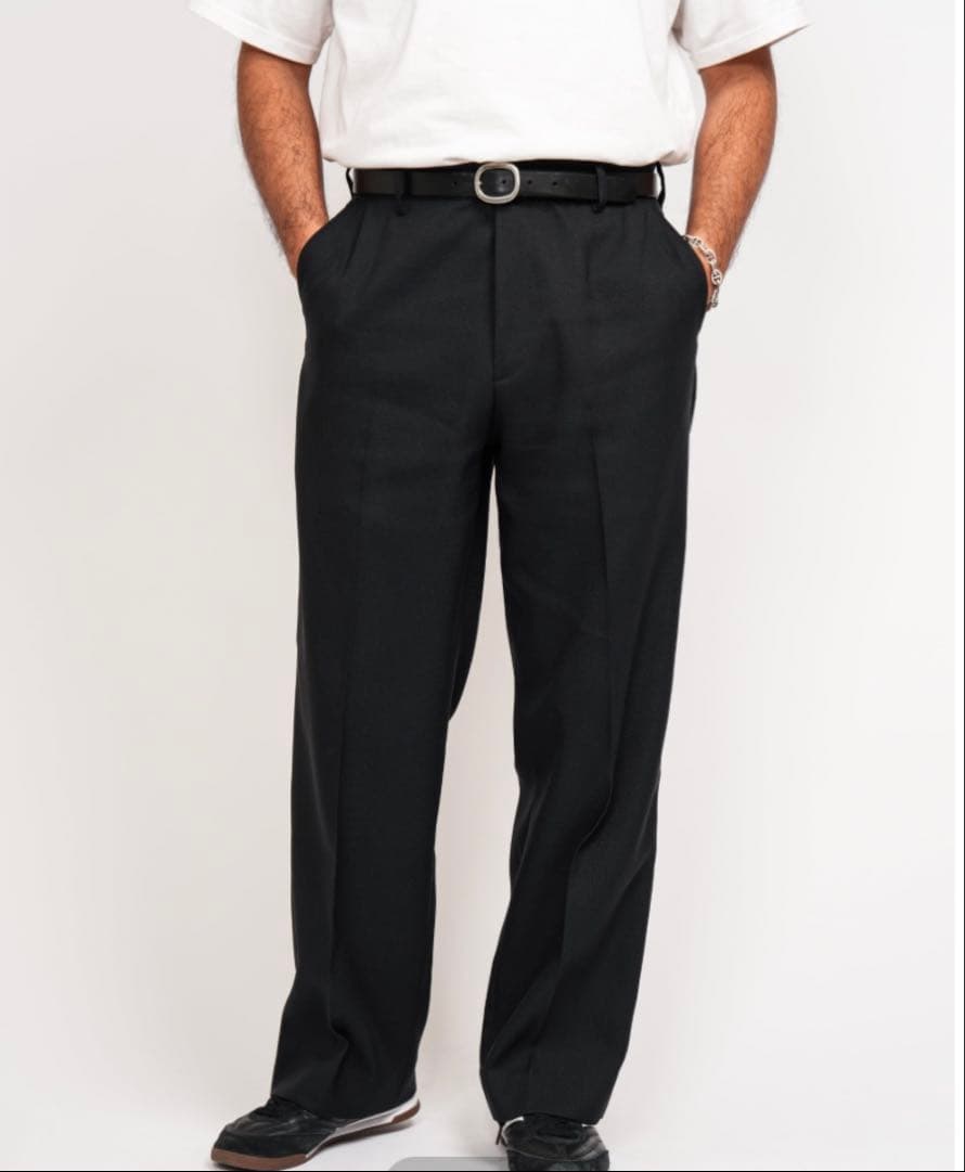 パンツ RELAX WIDE ACTION SLACKS/ovy