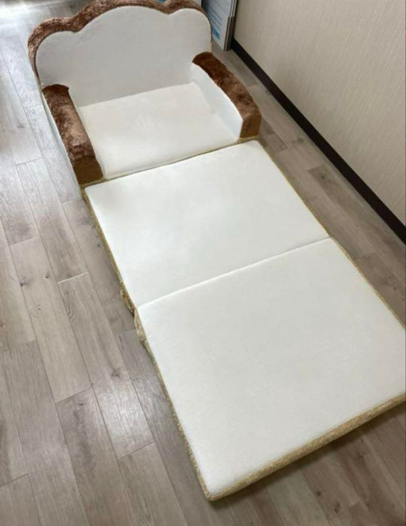 セルタン 日本製 低反発 食パン ソファーベッド 折畳マット 一人掛け