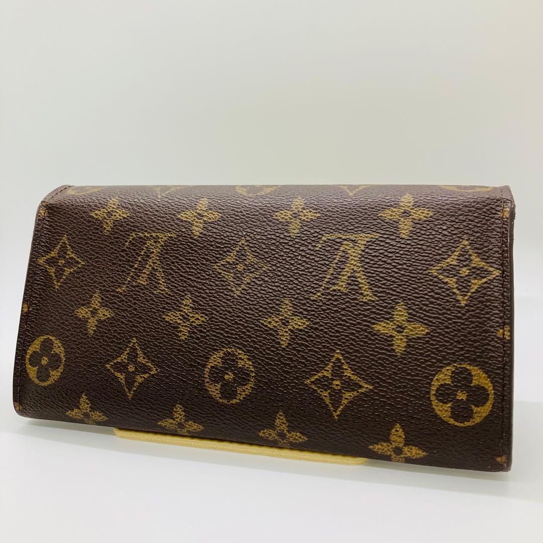 ルイヴィトン LOUIS VUITTON モノグラム 長財布 サラ A874
