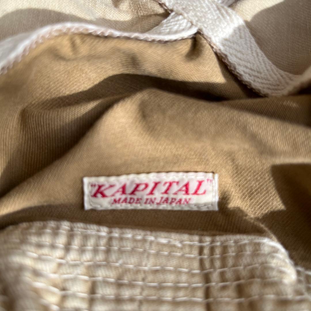 KAPITAL ベージュ バケットハット　老人と海