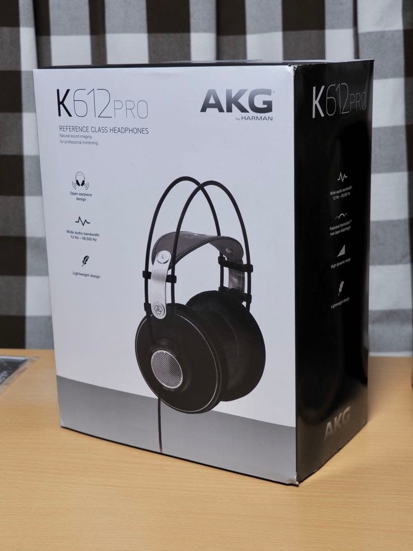 AKG K612 PRO モニターヘッドフォン