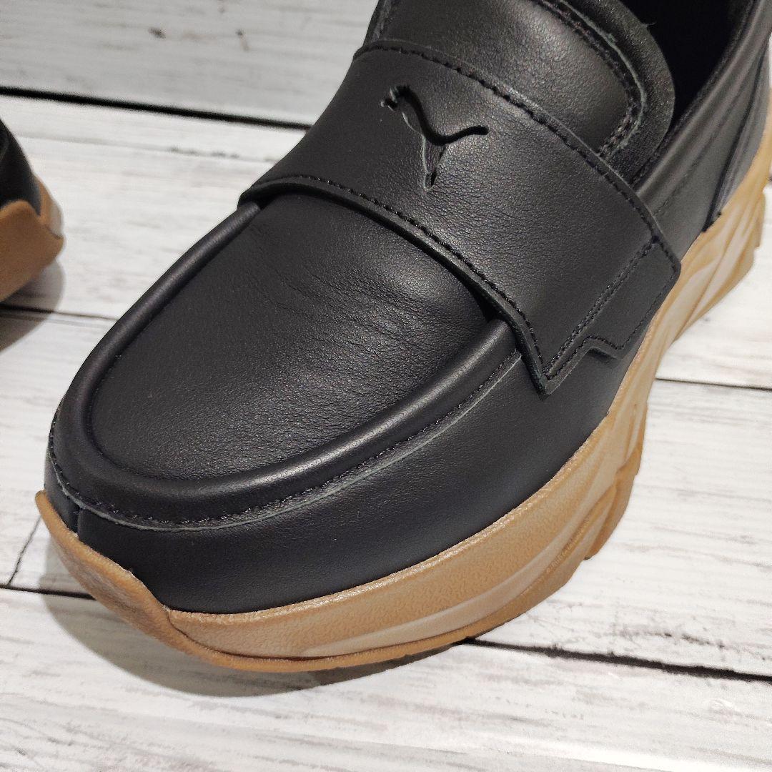 新品級✨PUMA LOAFYR WNS プーマ　ローファー　ブラック 23cm