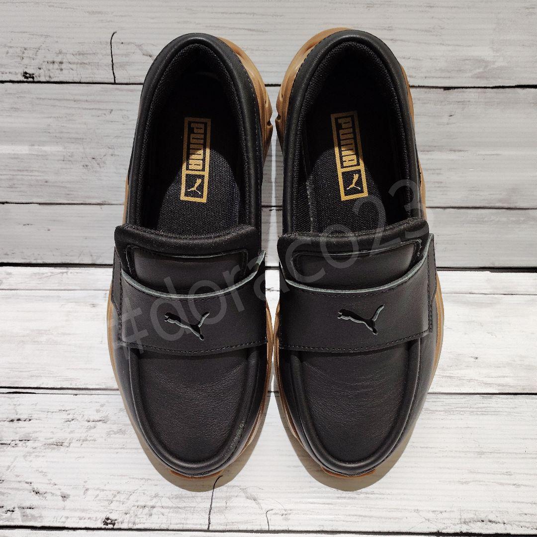 新品級✨PUMA LOAFYR WNS プーマ　ローファー　ブラック 23cm