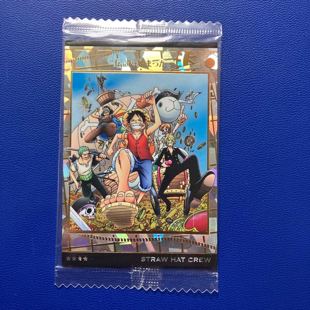 ワンピース　ウエハースカード　伝説は始まった　シークレット