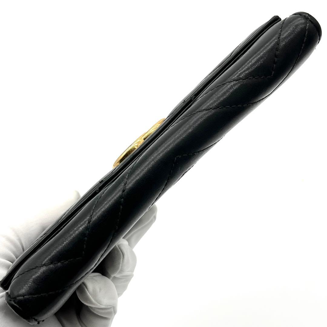 【美品】GUCCI 長財布　キルティング　コンチネンタル　443436