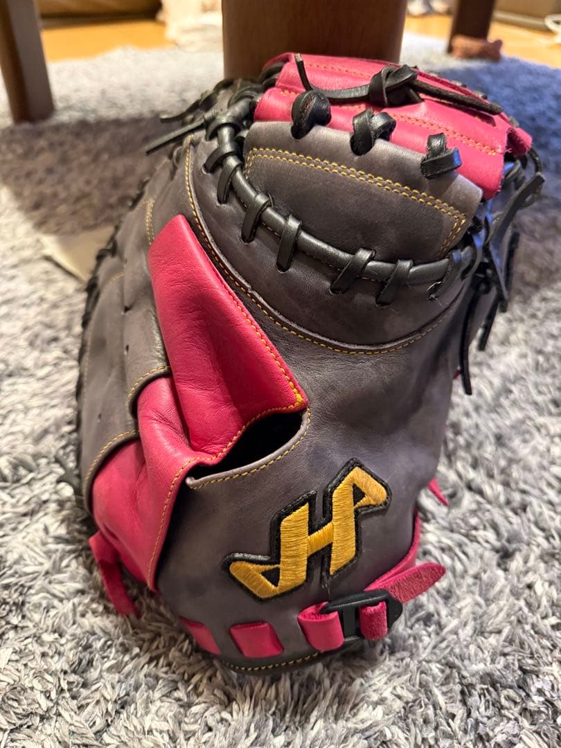 ま*ん様 本日限定 激安出品‼️ハタケヤマHATAKEYAMA 野球 ミット 軟