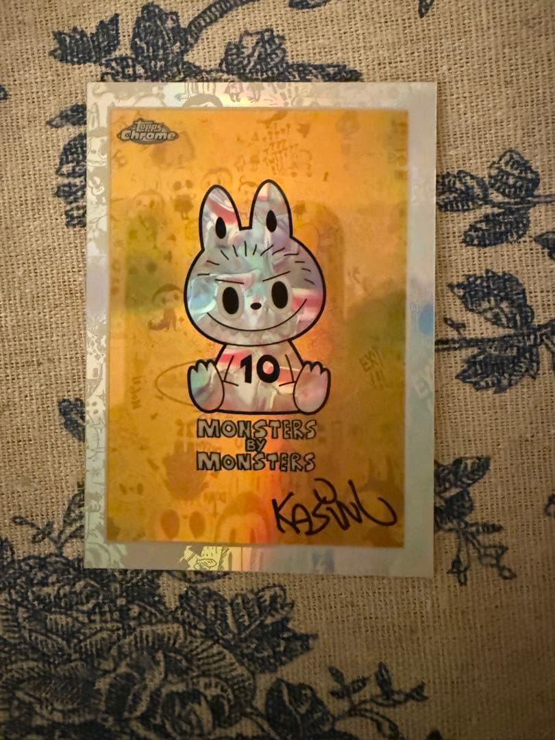 Topps ラブブ　カード　トレカ　サイン　10th その他通常4枚