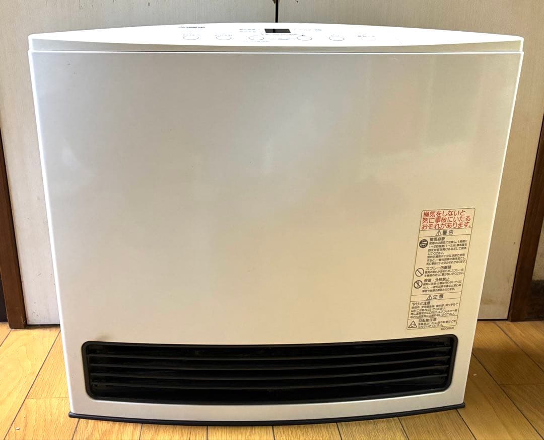 ノーリツ ガスファンヒーター GFH-4004S都市ガス ガスコード3ｍ付