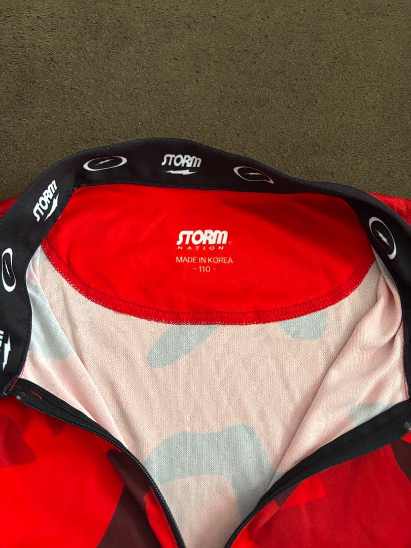 STORM カモフラージュ ボウリングシャツ 2XL(110)