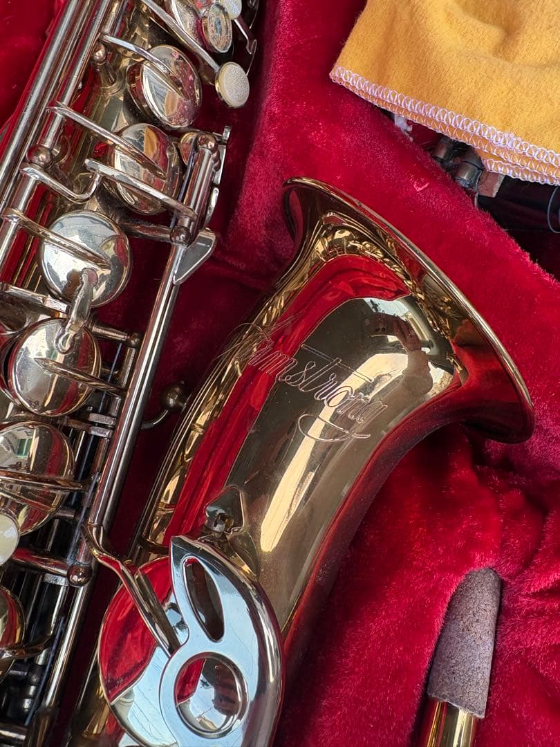 ケ*ー様 アームストロングN207272 サックス 本体 ゴールド