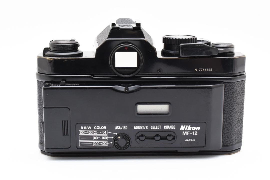 Nikon FM2 (MF-12付)フィルムカメラ【難あり】 #2130