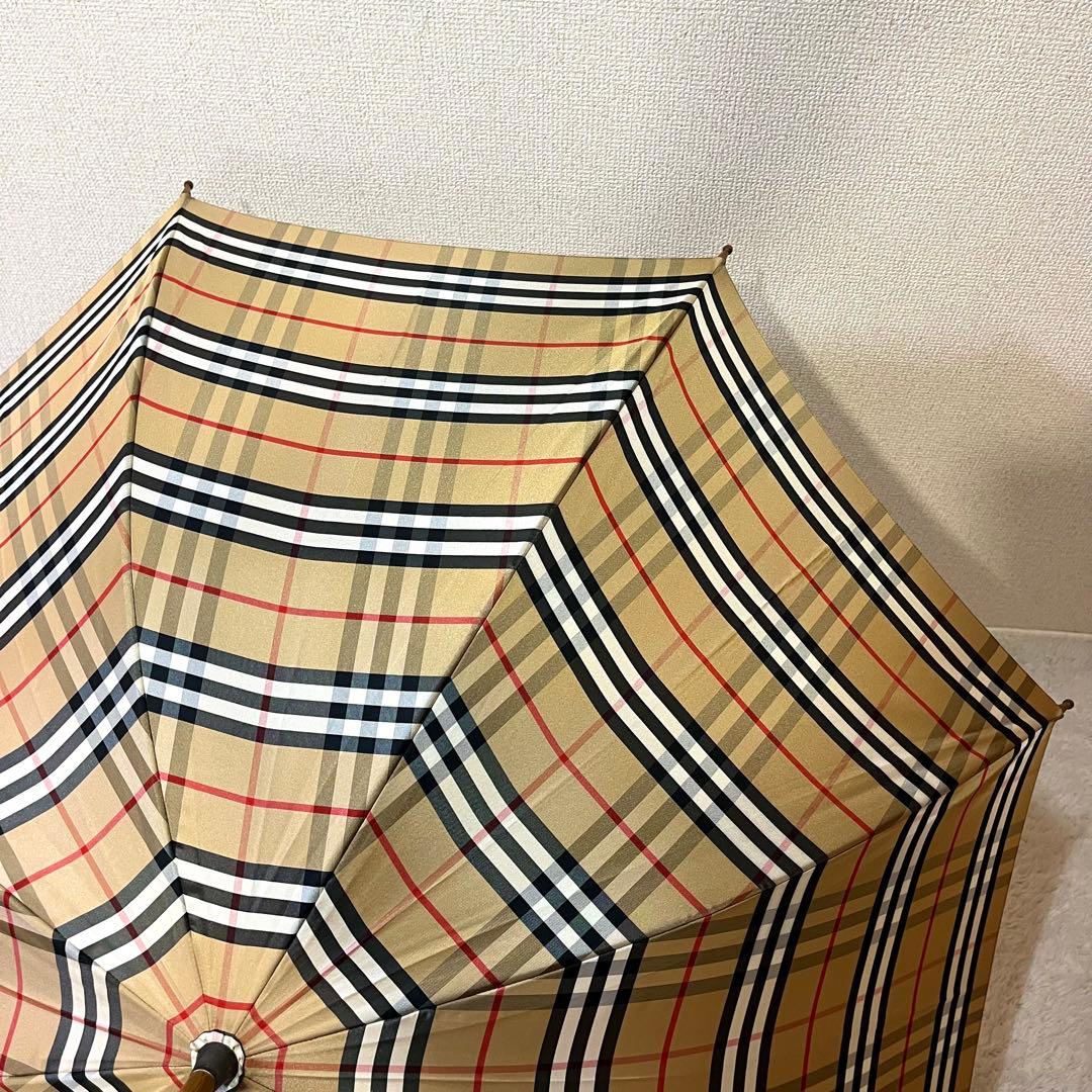 Burberry バーバリー ノバチェック 長傘 ヴィンテージ 大人気
