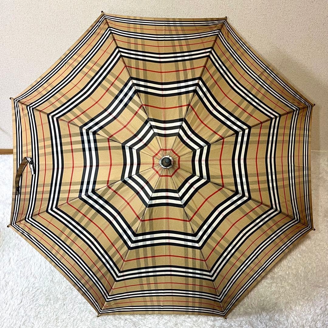 Burberry バーバリー ノバチェック 長傘 ヴィンテージ 大人気