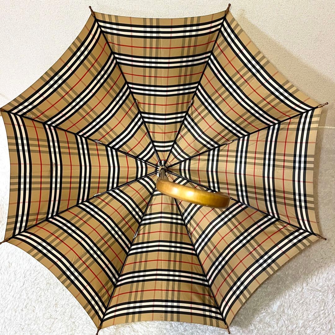 Burberry バーバリー ノバチェック 長傘 ヴィンテージ 大人気