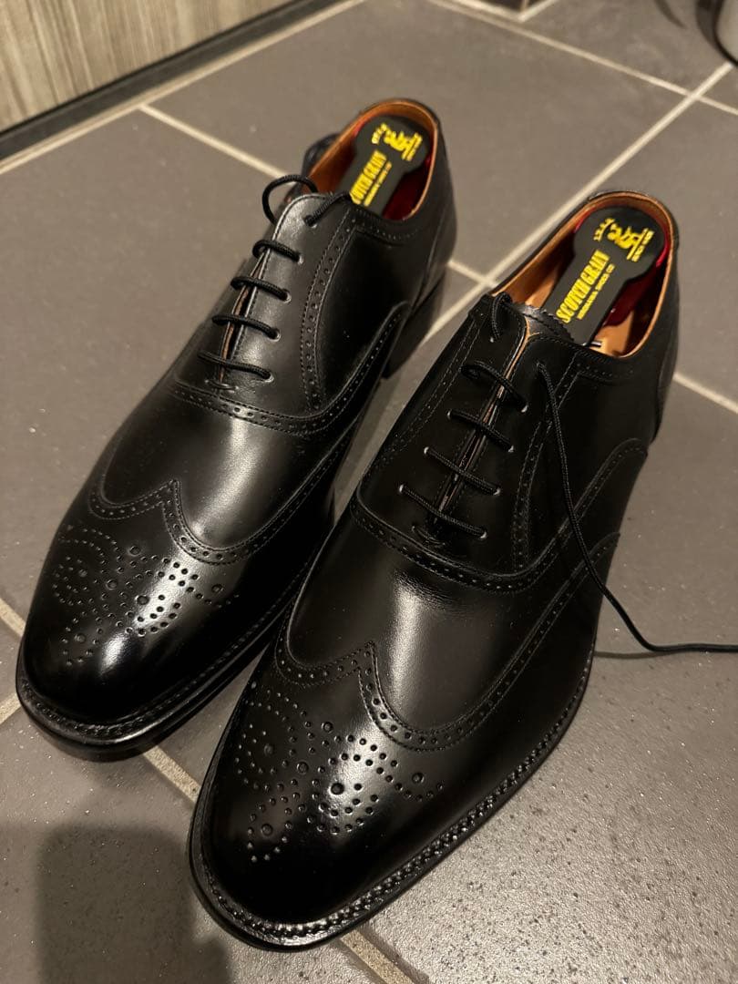 【未使用】 SCOTCH GRAINウィングチップギリー27.0cm EEE