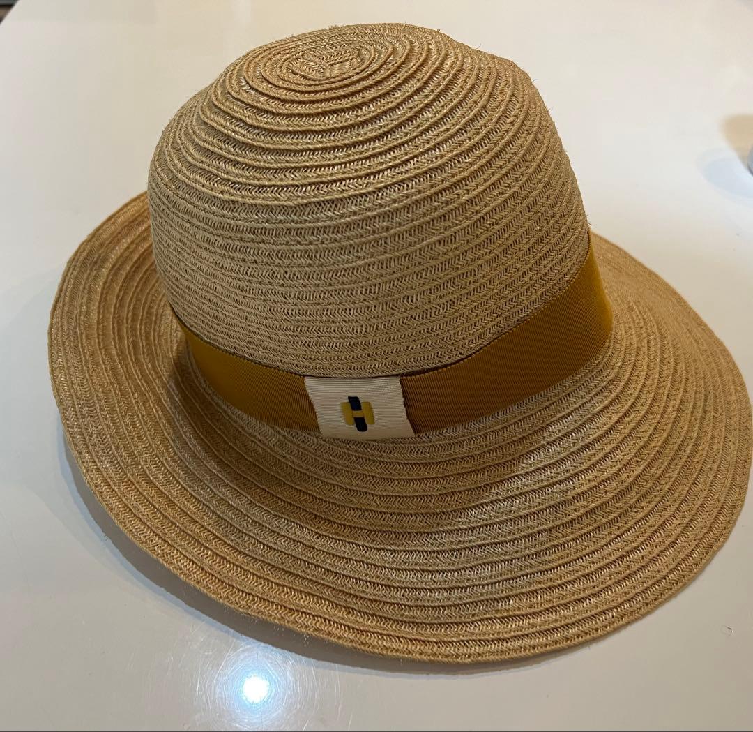 エルメス HERMES ストローハット　麦わら帽子 サイズ58