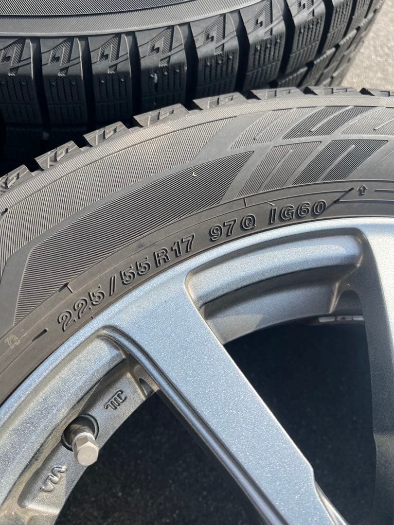 225/55R17 アイスガード　IG60 スタッドレスセット
