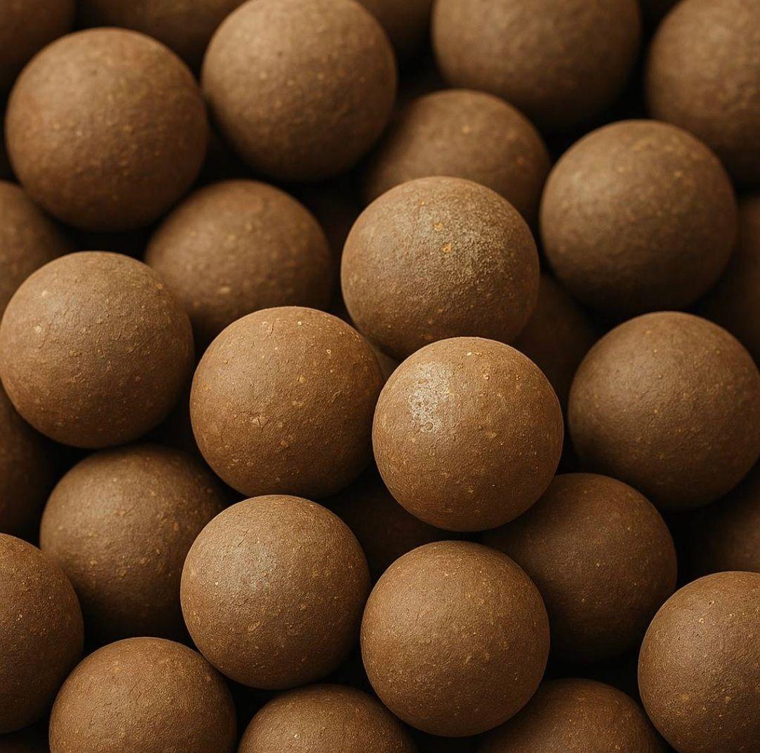 ぐんぐん玉 × ビーシュリンプ飼育用（磁性かんらん岩ボールメダカや金魚にも最適