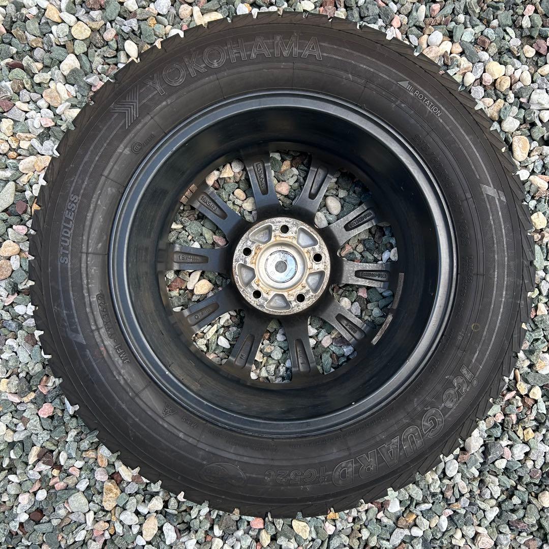 【4本同時購入必須②/4】 ヨコハマスタッドレス ホイール付き215/60R16