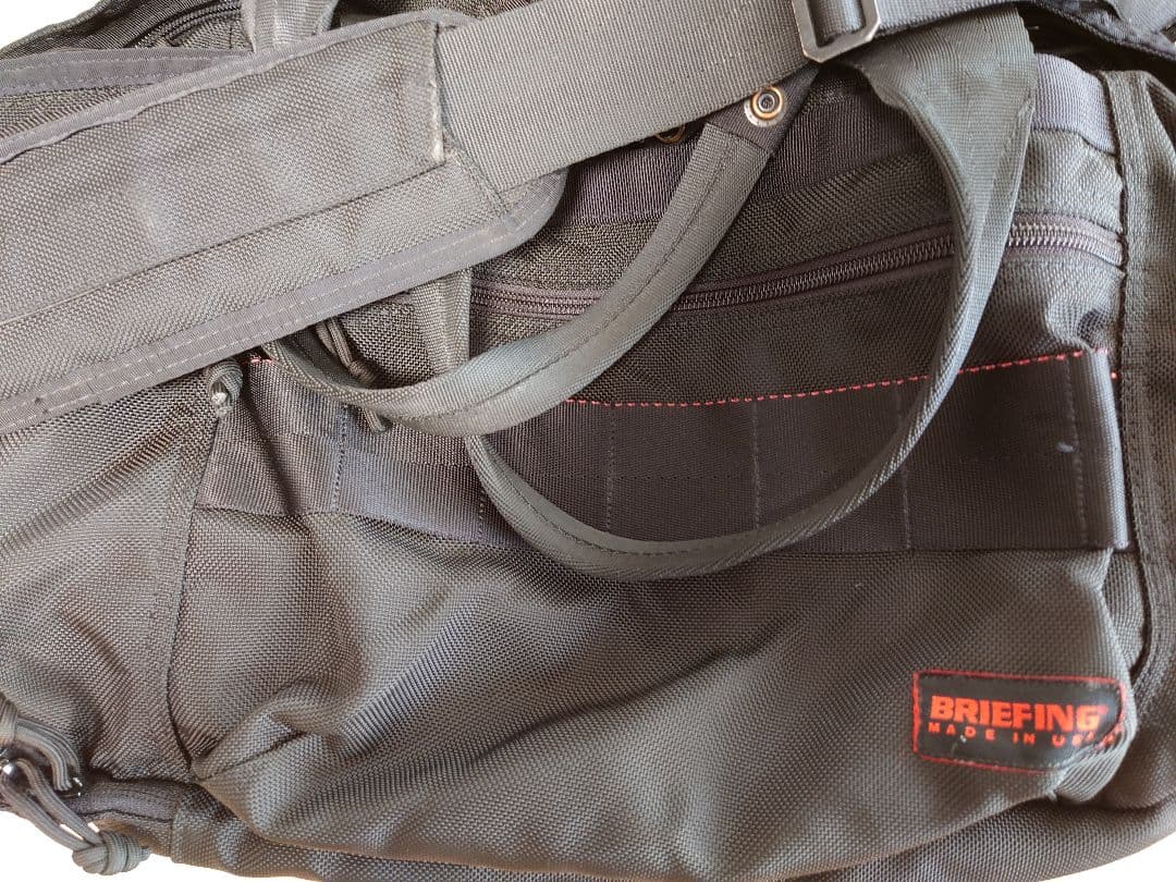 【BRIEFING ジムワイヤ】ブラック、黒色、MADE　IN USA