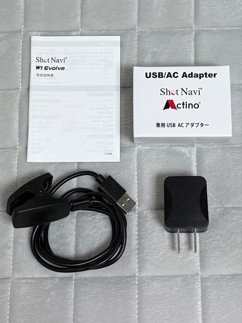 ShotNavi W1 Evolve ゴルフGPSウォッチ