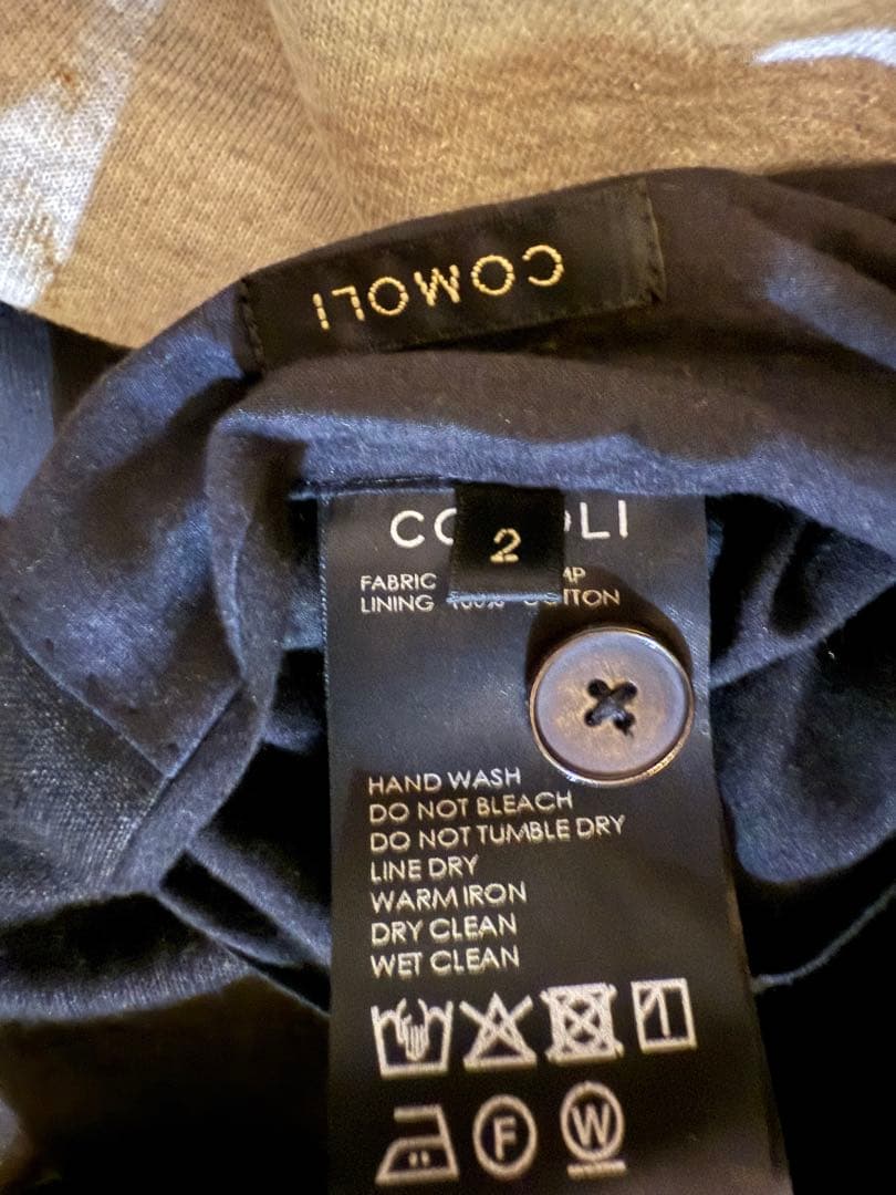 comoli カナパスタンドカラージャケット　25SS　サイズ2