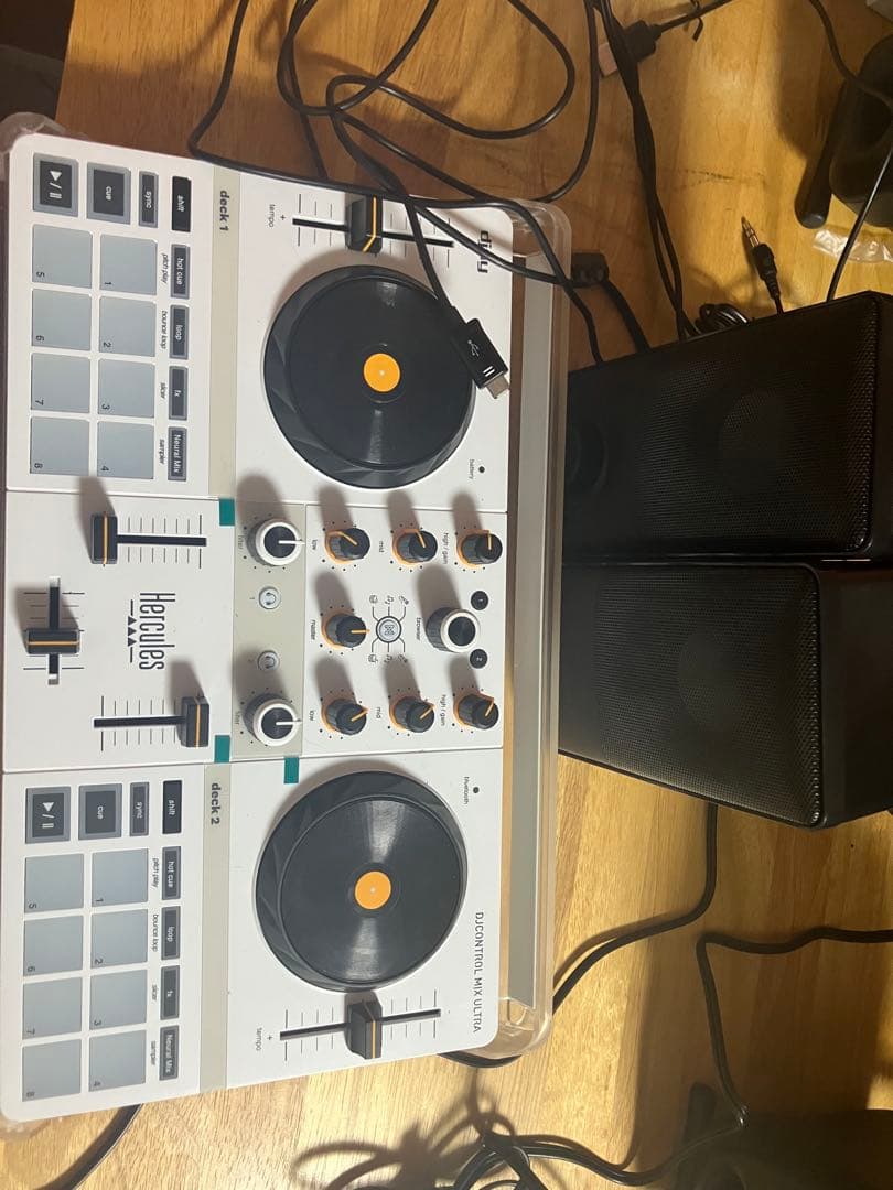 hercules djcontrol mix ultra ⭐︎スピーカー付き