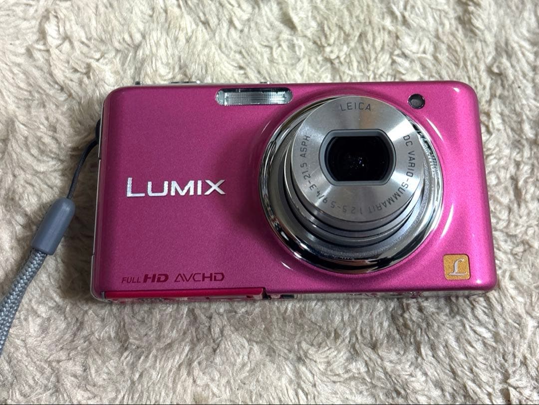 s*a様 【美品】Panasonic LUMIX DMC-FX77 ピンク デジ